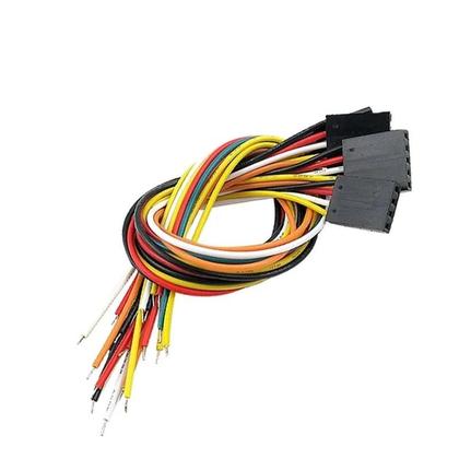 Imagem de Cabo Jumper De 2.54mm Pitch 10PCS Conector Duplo Feminino Dupont Para PCB Arduino 10cm 20cm 30cm