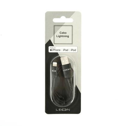 Imagem de Cabo Lightning Leon CC-102C MFI C89 USB 2.0 - Preto