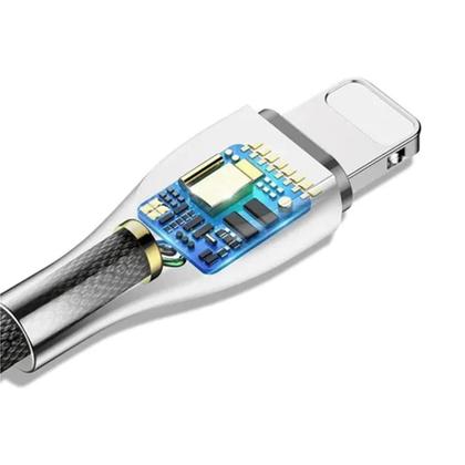 Imagem de Cabo Lightning Premium Ultra Reforçado em Nylon para Carga e Transferência de Dados Viribus - 1,5M