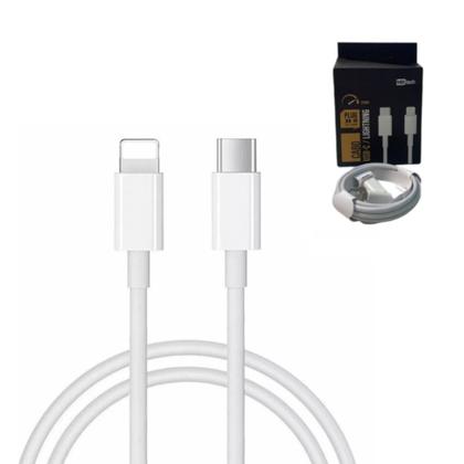 Imagem de Cabo Lightning Turbo USB-C IP X Se 11 12 13 Mini Promax 1m