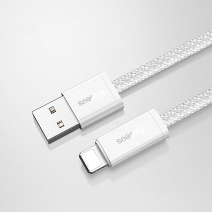 Imagem de Cabo Lightning Type-C Usb-c Pd 20w 1 metro Baseus iPhone iPad Original Branco