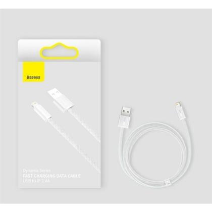 Imagem de Cabo Lightning Type-C Usb-c Pd 20w 1 metro Baseus iPhone iPad Original Branco