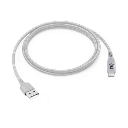 Imagem de Cabo Lightning / USB-A - Survivor - Branco - 1,5M  no Atacado - Caixa Fechada 10 Unidades - Gshield