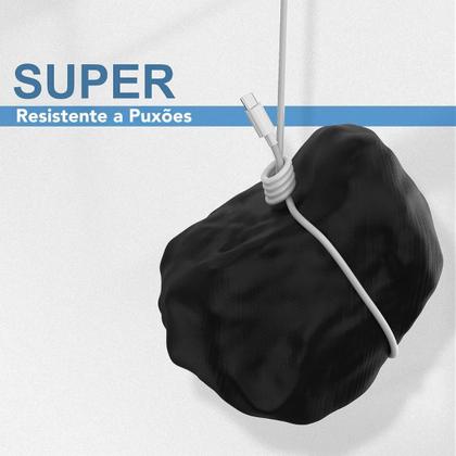 Imagem de Cabo Lightning USB-C para iPhone 7 a 14 PRO Ipad Ipod Resistente e Durável 20 Watts Carregamento Rápido