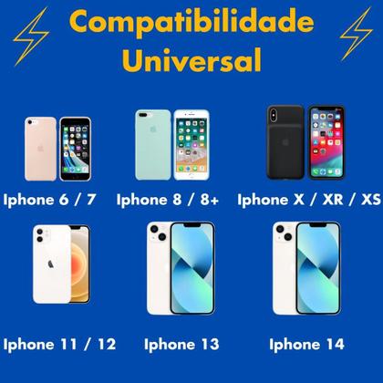 Imagem de Cabo Lightning USB-C para iPhone 7 a 14 PRO Ipad Ipod Resistente e Durável 20 Watts Carregamento Rápido