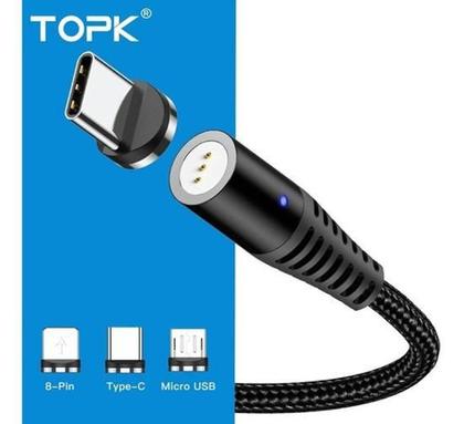 Imagem de Cabo Magnético 3 Em 1 Com Todos Os Plugs - Blance