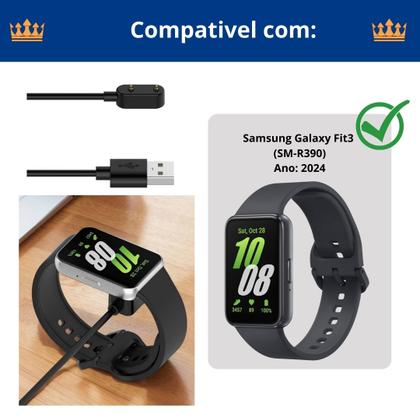 Imagem de Cabo magnético de carregamento para Samsung Fit 3 2024