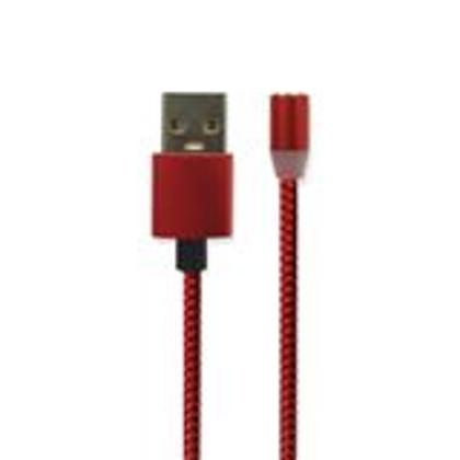 Imagem de Cabo Magnético Turbo 3 em 1 Micro Usb Tipo C e Ios Com Led Universal Kit 40 Unidades