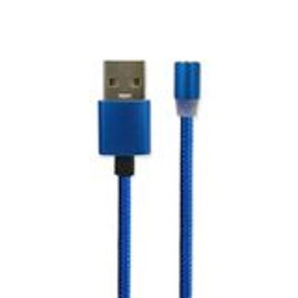 Imagem de Cabo Magnético Turbo 3 em 1 Micro Usb Tipo C e Ios Com Led Universal Kit 40 Unidades