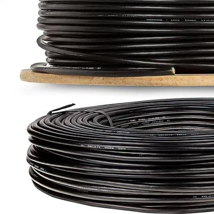 Imagem de Cabo Manga 12X22 Awg - Com Blindagem Preto - 10 Metros