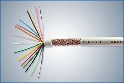 Imagem de Cabo Manga Blindado 22 AWG Tiaflex - 6 metros (Selecione o número de Vias)