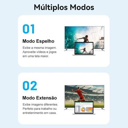 Imagem de Cabo Micro HDMI x HDMI Vention Câmeras Notebook Monitor 1,5m