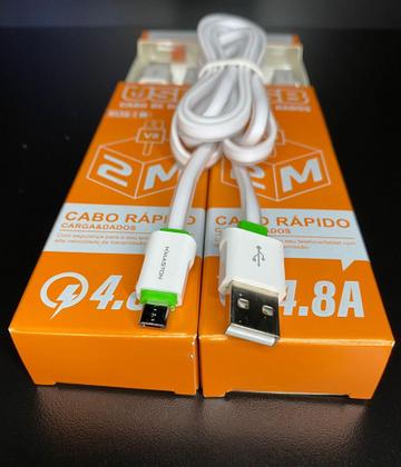 Imagem de Cabo micro usb v8 4,8A Reforçado 2 Metros - H    Maston