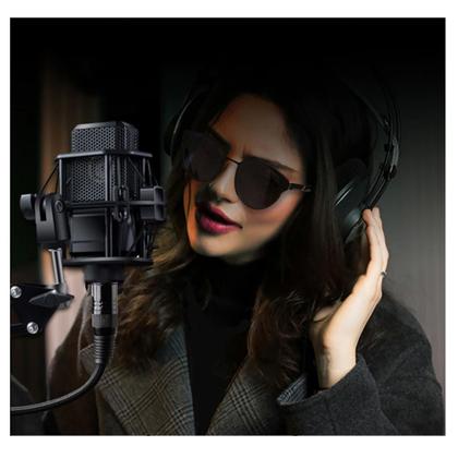 Imagem de Cabo Microfone 2M Para Celular Smartphone XLR Femea Com Entrada TIPO-C  Padrão Global