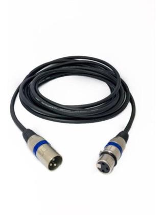 Imagem de Cabo Microfone Dmx Xlr Canon Macho E Fêmea Balanceado 5 Mt
