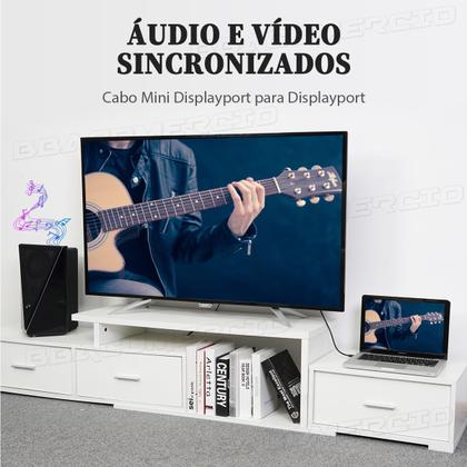 Imagem de Cabo Mini Dp Thunderbolt x Displayport 1.2 4k Vention 3m