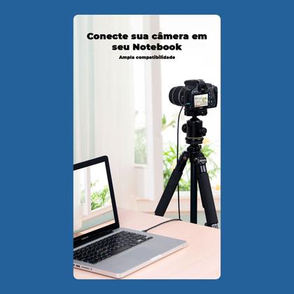 Imagem de Cabo Mini USB 2.0 V3 Canon T Gopro PS3 Camera Gps 2m Vention