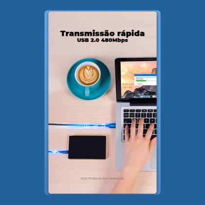 Imagem de Cabo Mini USB 2.0 V3 Canon T Gopro PS3 Camera Gps 2m Vention