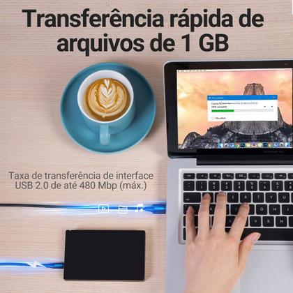 Imagem de Cabo Mini Usb 2.0 V3 Ps3 Gps Camera Eos Vention 3 Metros