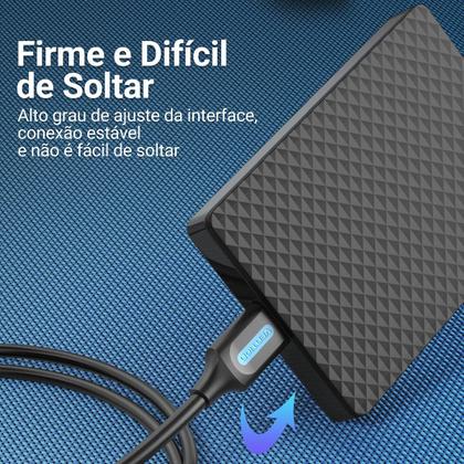 Imagem de Cabo Mini Usb 2.0 V3 Ps3 Gps Camera Eos Vention 3 Metros