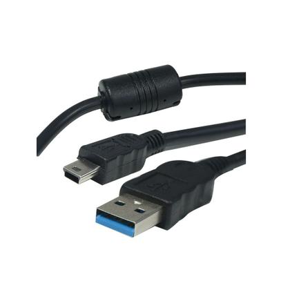 Imagem de Cabo Mini Usb V3 C/ Filtro P/ Controle Ps3 3 Metros 3.0