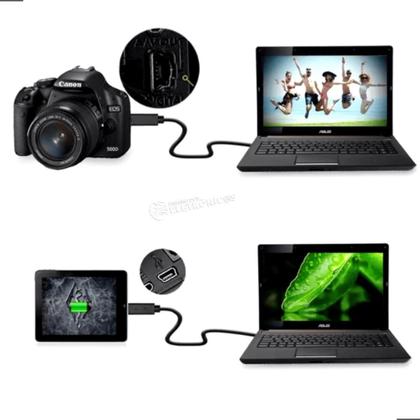 Imagem de Cabo Mini USB V3 Para Carregamento de Bateria Compatível com Câmeras, MP3, MP4, PSP, GPS e PS3 LEY218