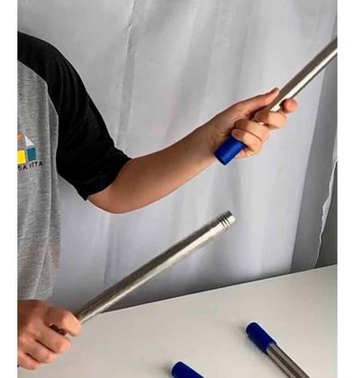 Imagem de Cabo Mop Em Aço Cromado Reforçado Limpeza Rápida Eficiente