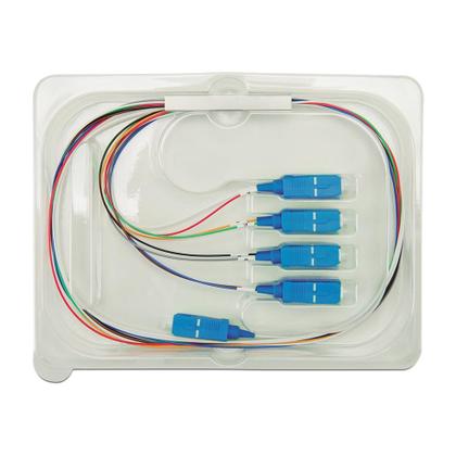 Imagem de Cabo Optico C/Divisor Plc Splitter 1x8 Xfs181 Intelbras Ambiente Instalação Interno Tamanho Compacto