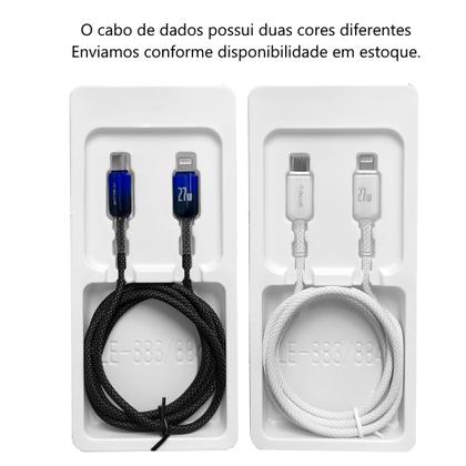 Imagem de Cabo p/iPhone Lightning IOS para USB-C Dados e Carregamento Revenda - 10 Unid