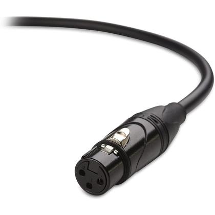 Imagem de Cabo P10 Stereo XLR Femea 3 Metros Cobre Ofc Kit 2 Un