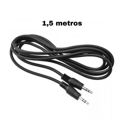 Imagem de Cabo P2 x P2 Estereo Professional 1,5 Metros - P 2 x P 2