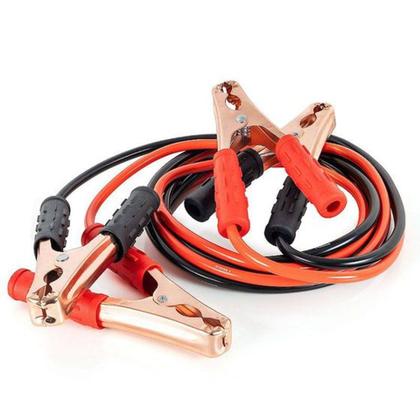 Imagem de Cabo Para Bateria 500 Amperes com 2 m de comprimento Cabo Auxiliar de Partida Chupeta Carro Moto