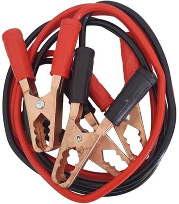 Imagem de Cabo Para Bateria 500 Amperes com 2 m de comprimento Cabo Auxiliar de Partida Chupeta Carro Moto
