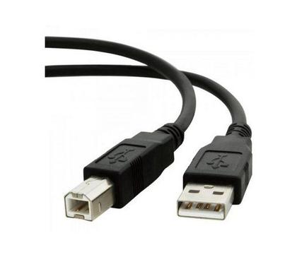 Imagem de Cabo Para Impressora Usb A Macho Para B Macho 2.0 3 Metros Preto