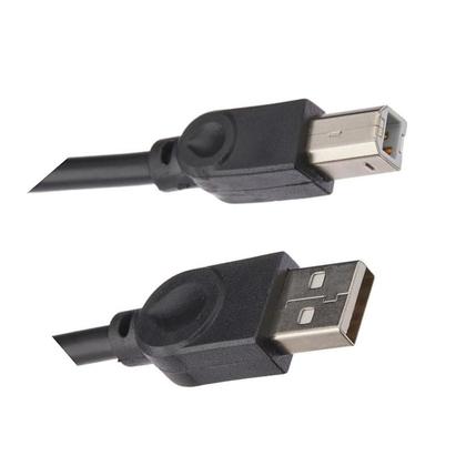Imagem de Cabo Para Impressoras USB-A Macho x USB-B Macho AM/BM 2.0 MD9 1,5M Preto - 7525