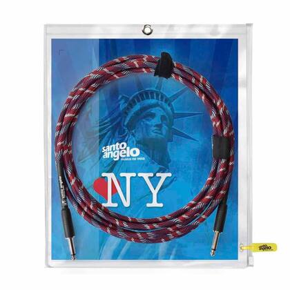 Imagem de Cabo para Instrumento P10 Santo Angelo Textil New York 4,57M com 5 Anos de Garantia - Santo Angelo