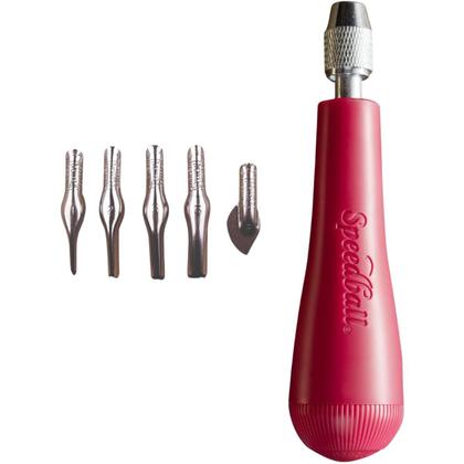 Imagem de Cabo para Lamina de Goiva Speedball + 5 Laminas