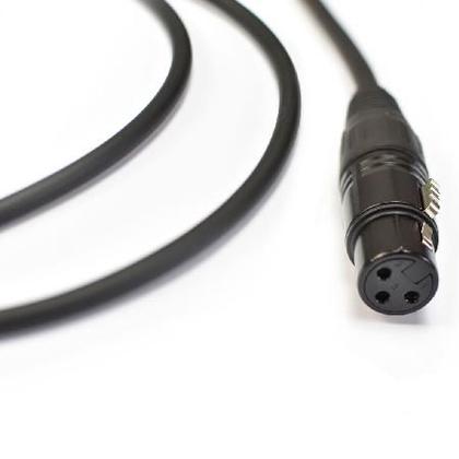 Imagem de Cabo Para Microfone Xlr Macho / Xlr Femea Ninja Lw 25ft 7,62 Metros Preto