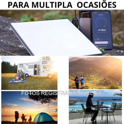 Imagem de Cabo Para Starlinkk Mini 3m 3 Metros Adaptador DC Para Tipo C USB-C 100W PD Tamanho Ideal Para Carro Viagem E Camping Ca