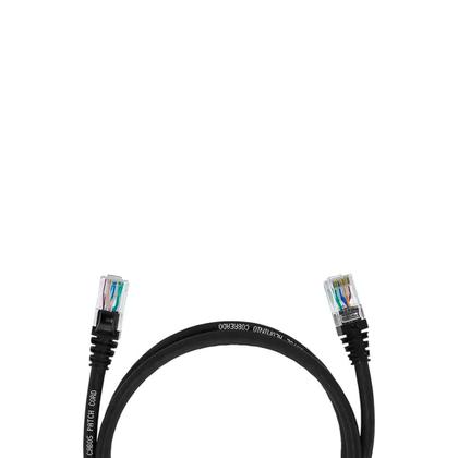 Imagem de Cabo Patch Cord 1M Preto 06.003 Cabos Golden