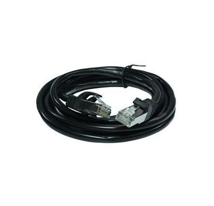 Imagem de Cabo patch cord cat6e ftp preto 2 metros