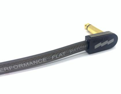 Imagem de Cabo pedal EBS HP58 Flat Patch High Performance BK Gold 58cm