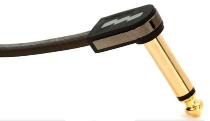 Imagem de Cabo pedal EBS HP58 Flat Patch High Performance BK Gold 58cm