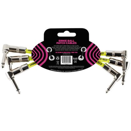 Imagem de Cabo pedal/pedal 6 (15,24 cm) plug l/l pct c/3 ernie ball