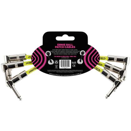 Imagem de Cabo pedal/pedal 6 (15,24 cm) plug l/l pct c/3 ernie ball