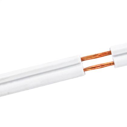 Imagem de Cabo Polarizado Externo Para Áudio 2x0.20 - Branco 5 Metros