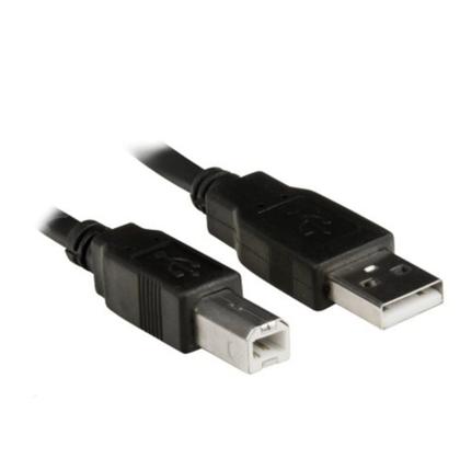 Imagem de Cabo ponta A usb macho para B usb Macho Otimo impressora