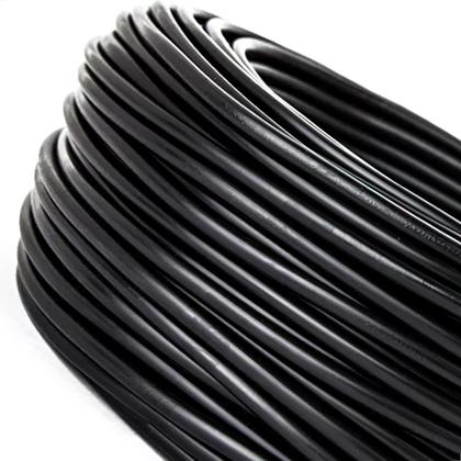 Imagem de Cabo Pp 2x1,00 Mm Elétrico Flexível Preto - 100 Metros