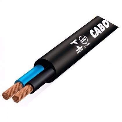 Imagem de Cabo Pp 2x1mm Preto Sil - 100 Metros