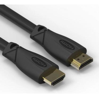 Imagem de Cabo Preto HDMI 2.0 High Speed Ethernet 4K - 1,8Mts - HS1018